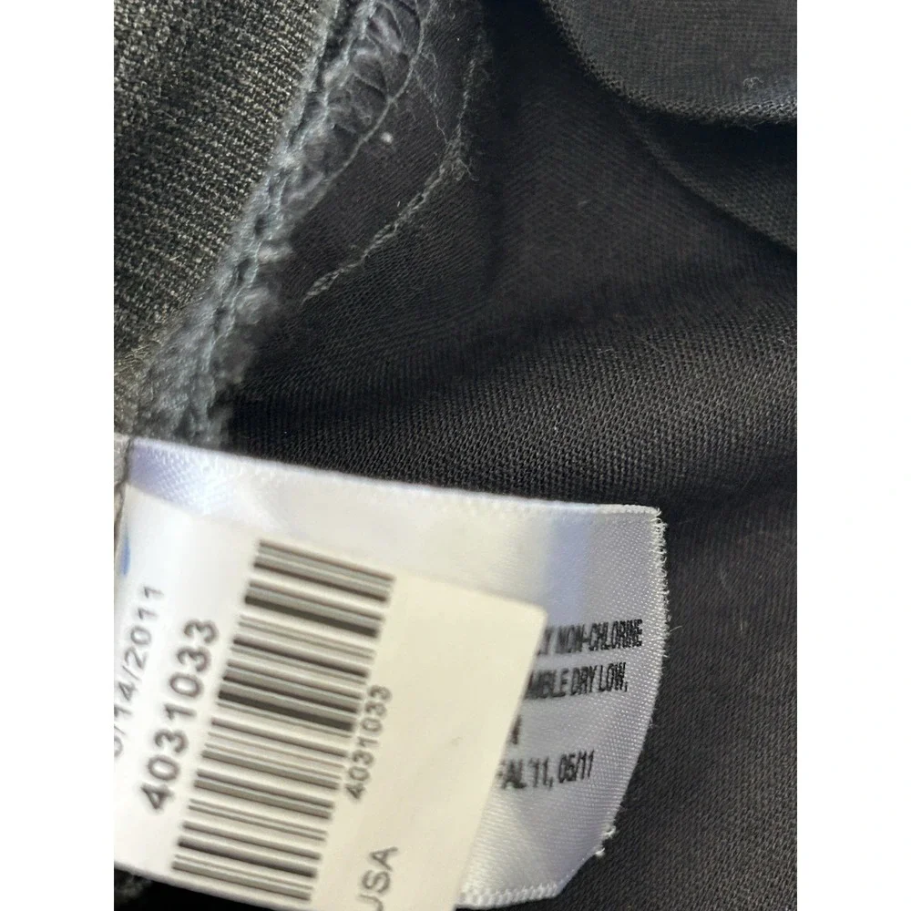 GAP 'Perfect Trouser' Womens 6L Tall Flare Boot‎ Subtle Gray Plaid Pants Career